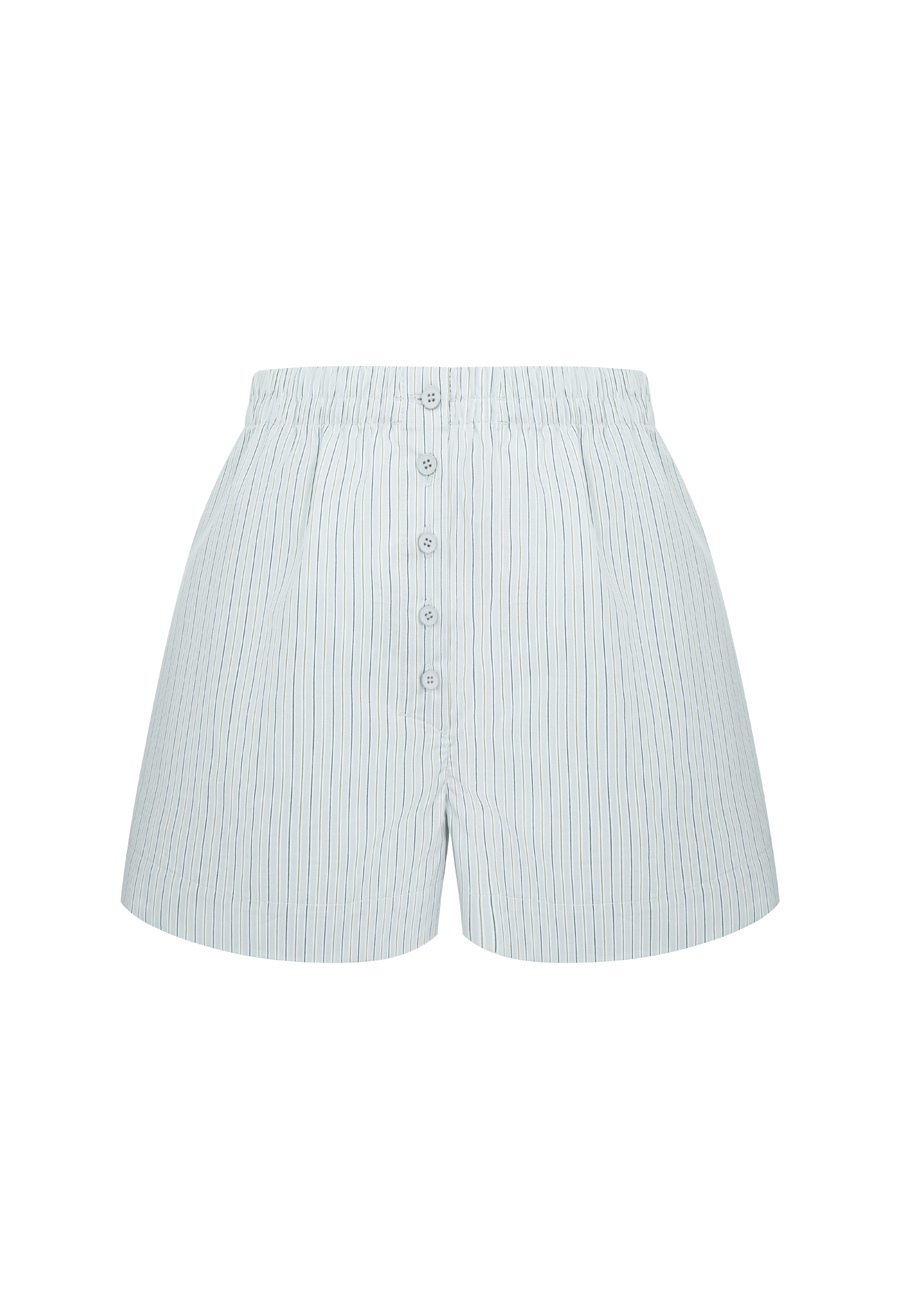 Striped pajama shorts / 4