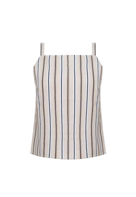 Striped top with side slits / 5