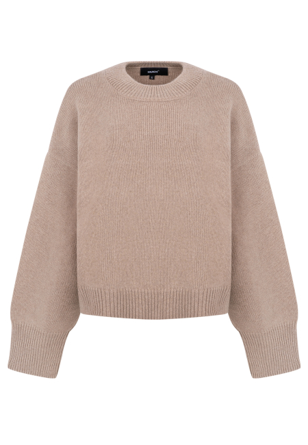 Wool sweater in beige / 8