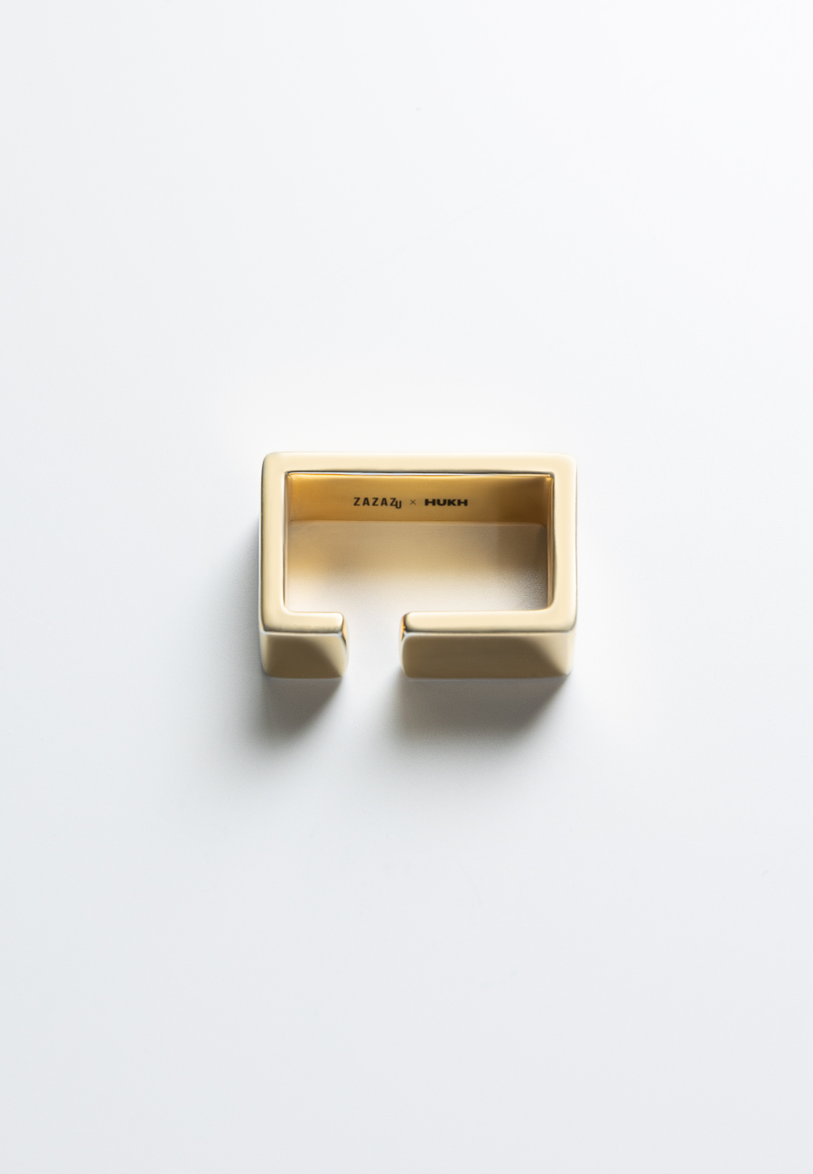 Каф SMALL RECTANGLE в позолоті / 0