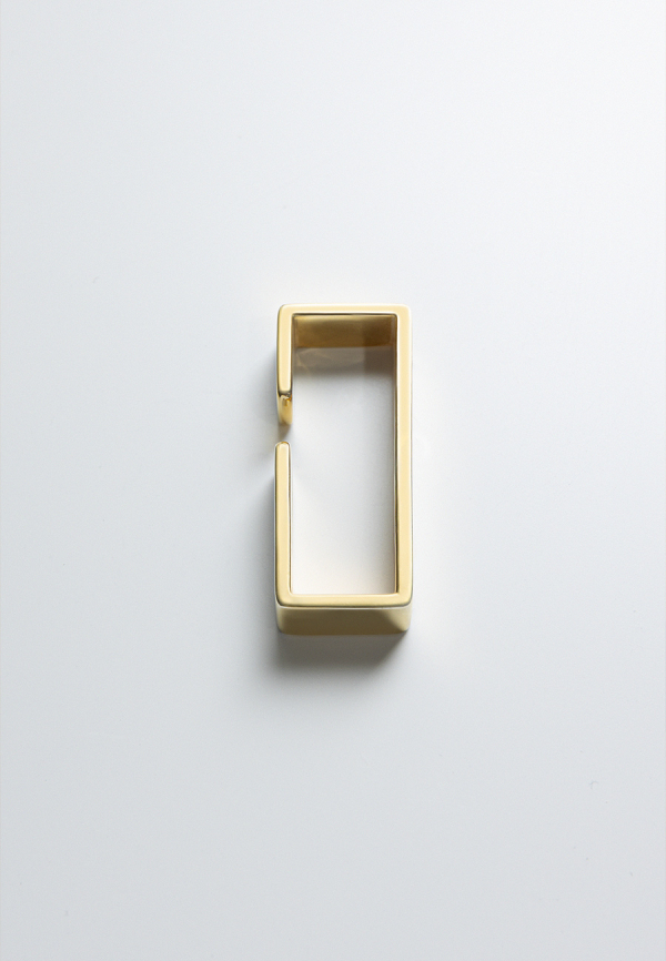 Каф LARGE RECTANGLE в позолоті